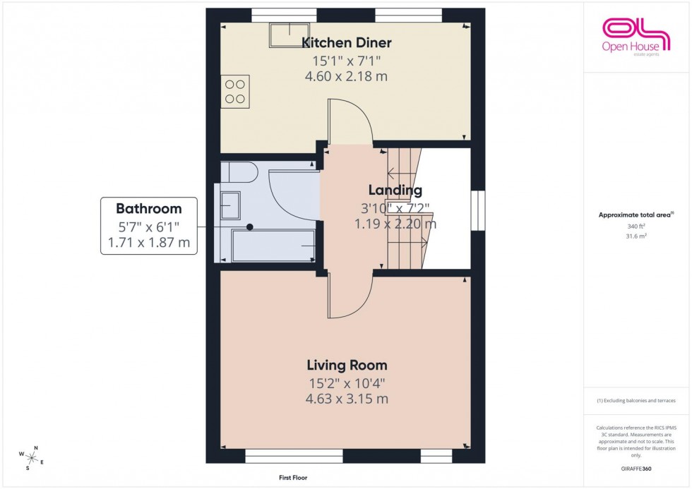 Floorplan for Bluebell Hollow, Stafford