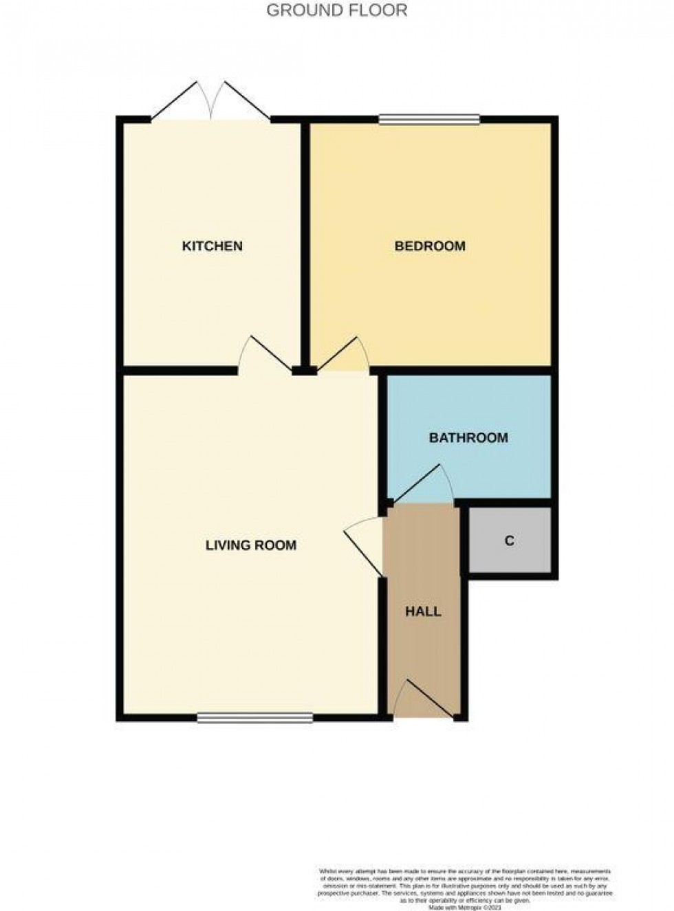 Floorplan for California Road, Middlesbrough