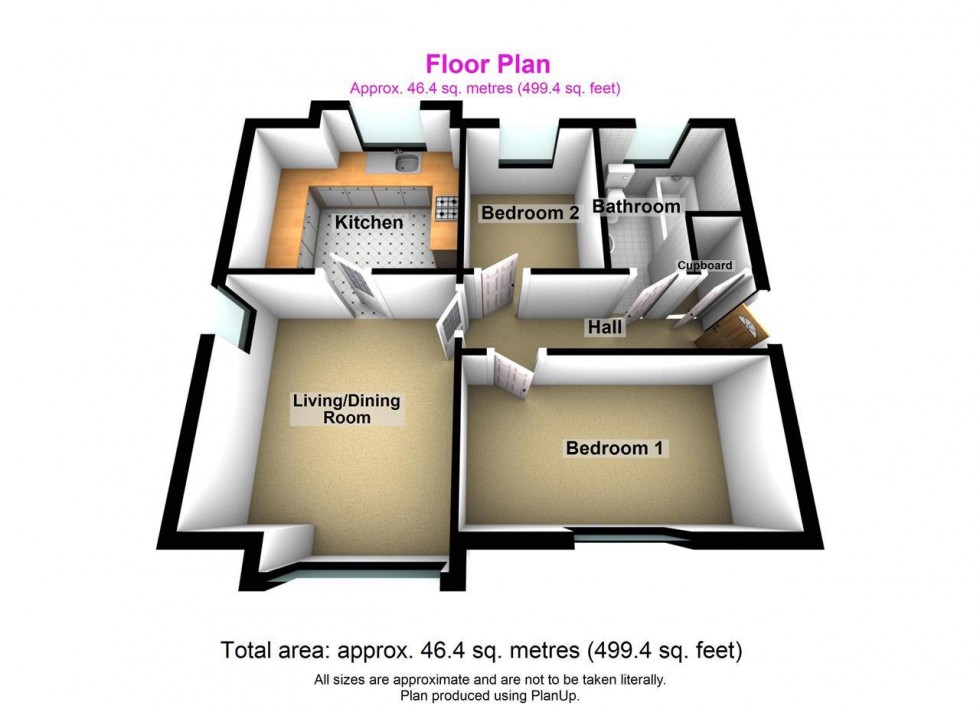 Floorplan for Clough Court, Nantwich, CW5