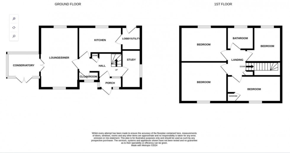 Floorplan for Briar Close, South Wootton, King's Lynn