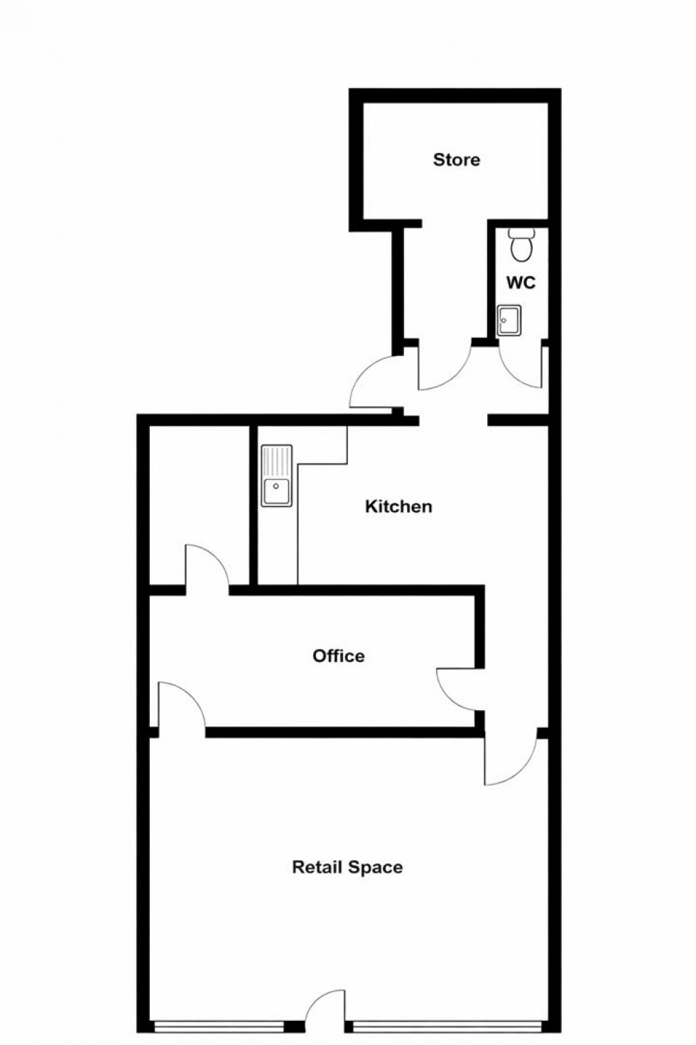 Floorplan for Hainton Avenue, Grimsby