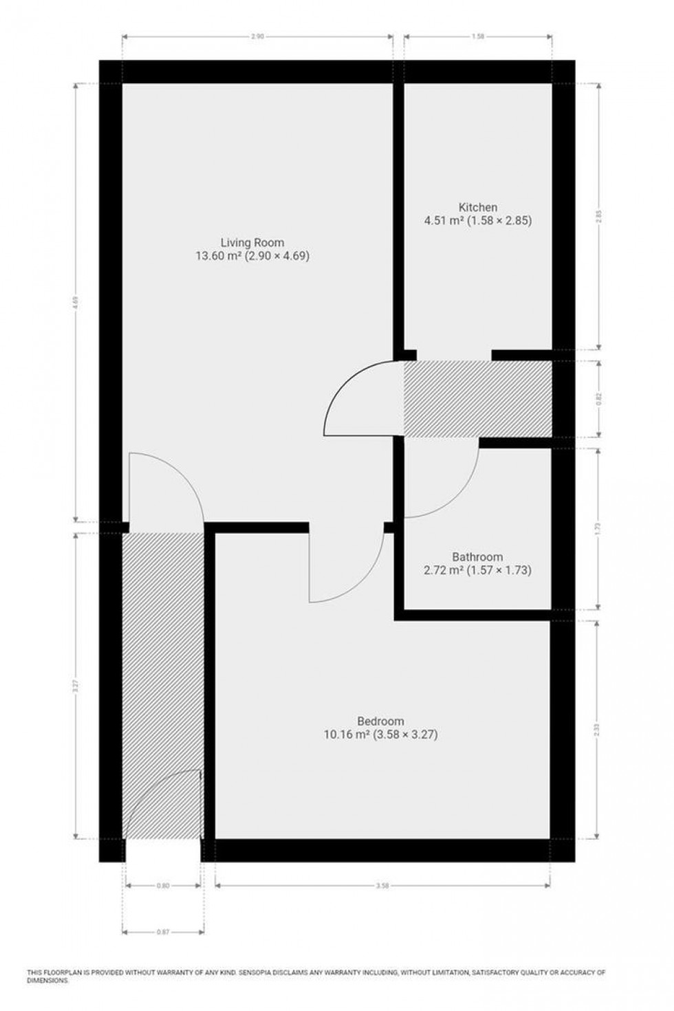 Floorplan for Elm Tree Close, Long Lee,