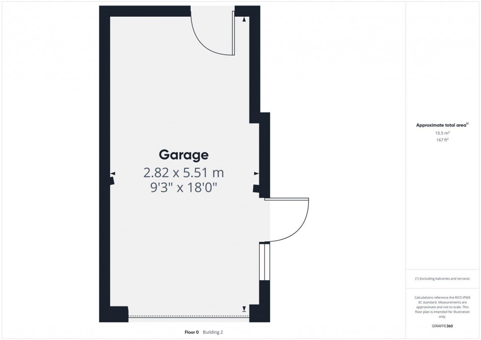 Floorplan for York Close, Midway