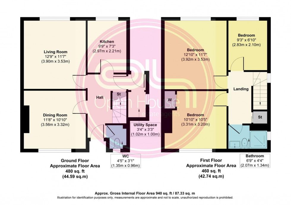 Floorplan for Burton Road, Woodville, Swadlincote