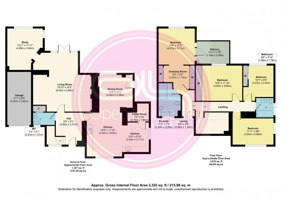 Floorplan for Walford Road, Rolleston-On-Dove, Burton-On-Trent