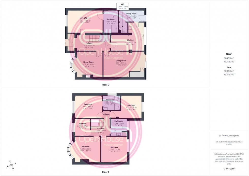 Floorplan for Beamhill Road, Anslow