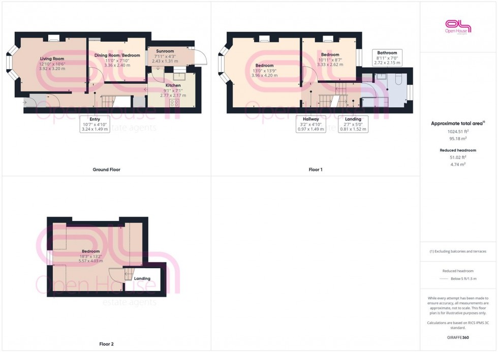 Floorplan for Lewes Road, Newhaven