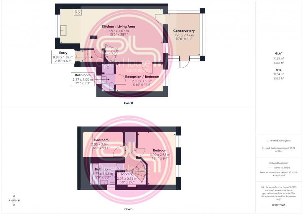 Floorplan for Grafton Road, Burton-On-Trent