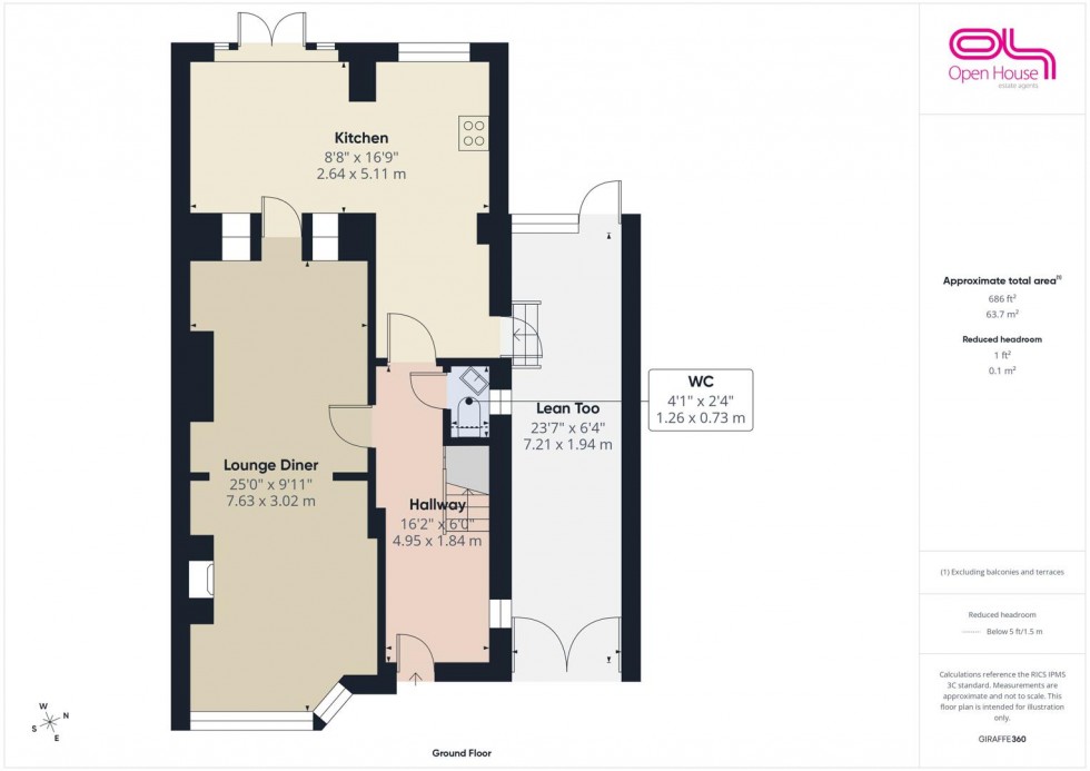 Floorplan for Chesham Road, Stafford