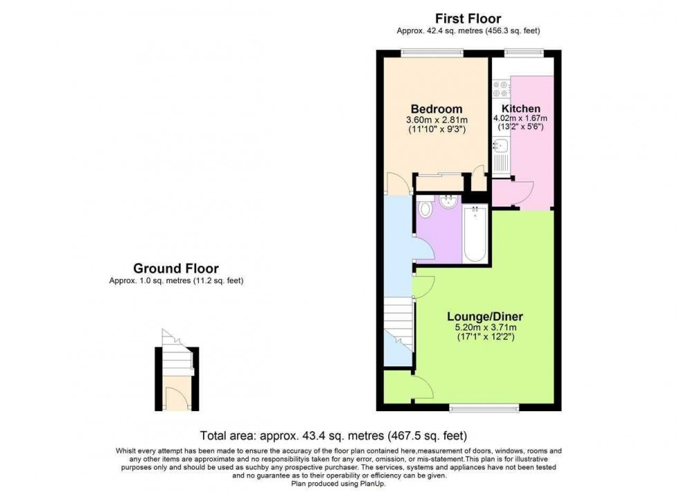 Floorplan for Beech Road,,Horsham