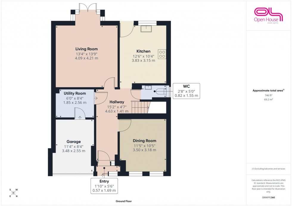 Floorplan for Searle Avenue, Stafford
