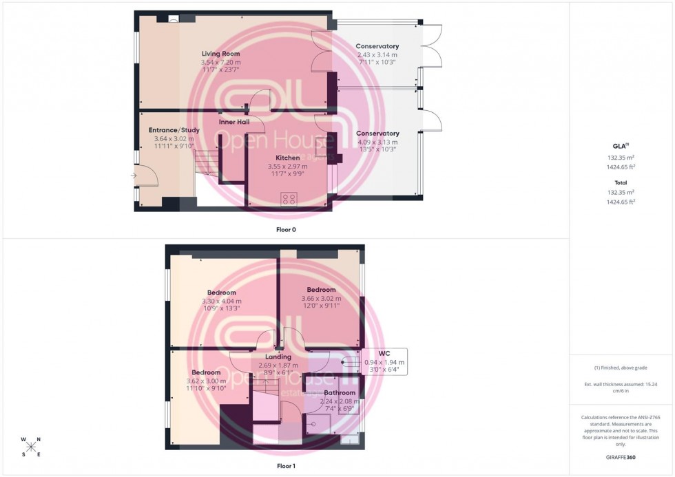 Floorplan for Bass's Crescent, Castle Gresley, Swadlincote