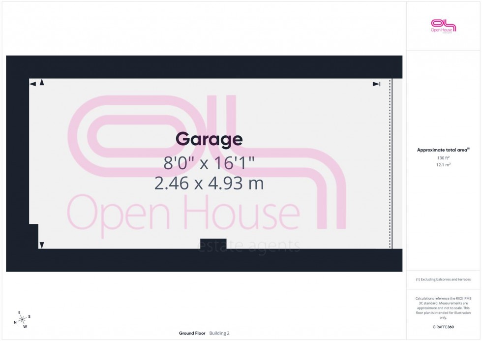 Floorplan for CHAIN FREE      South Coast Road, Telscombe Cliffs.