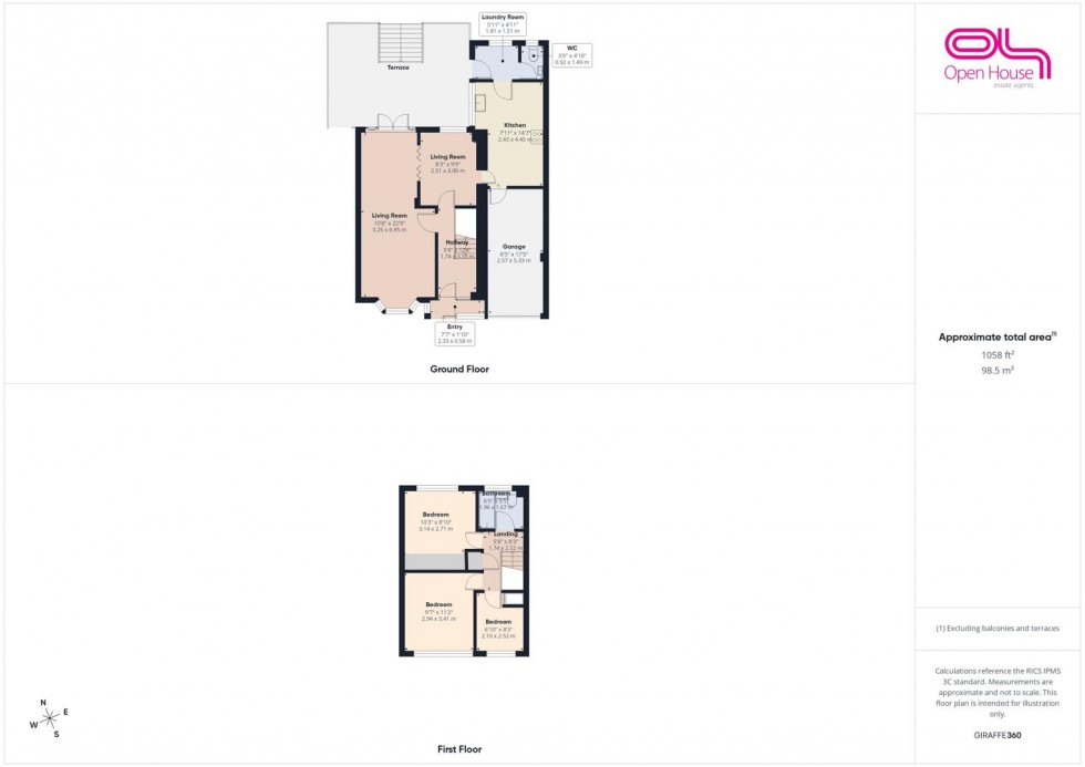Floorplan for Longhurst Drive, Stafford