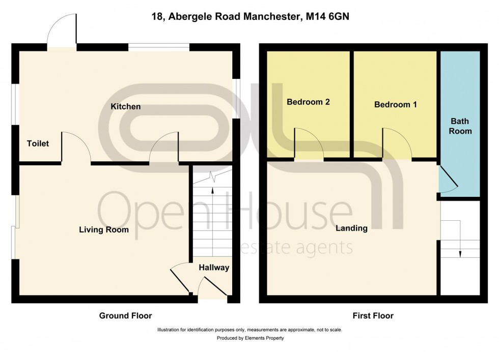 Floorplan for Abergele Road, Manchester