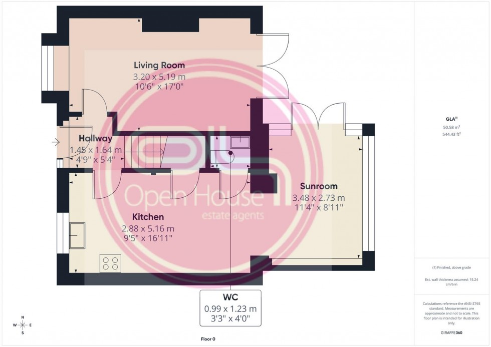 Floorplan for Ashbrook, Burton-On-Trent