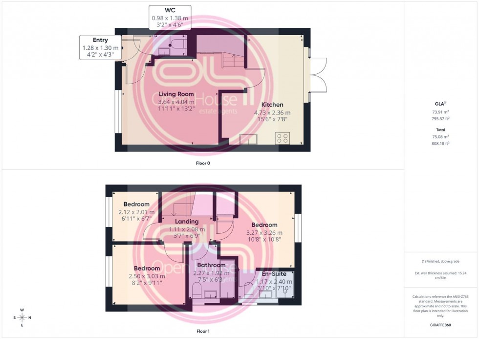 Floorplan for Stirling Road, Midway