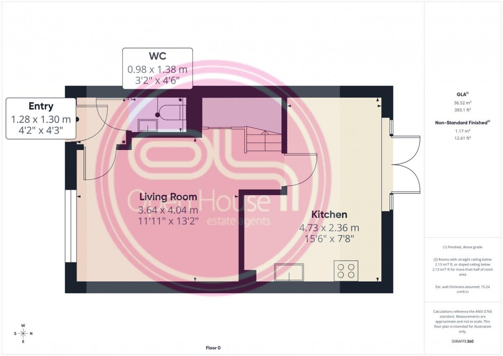 Floorplan for Stirling Road, Midway