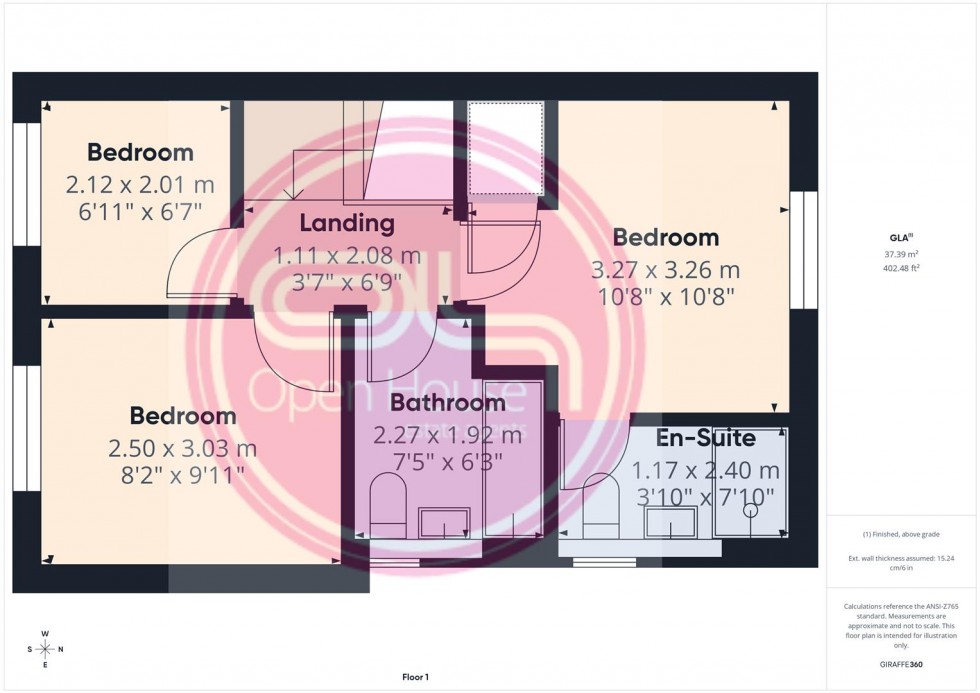 Floorplan for Stirling Road, Midway