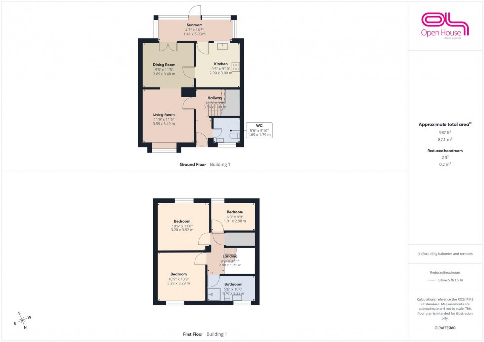 Floorplan for Penkvale Road, Stafford