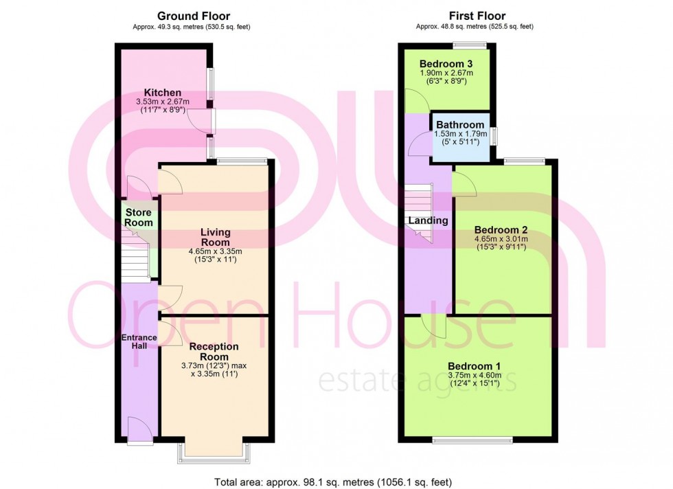 Floorplan for Hilden Street, Bolton