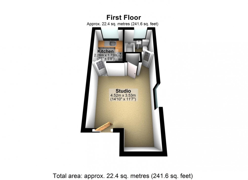 Floorplan for Rowlands Road, Worthing