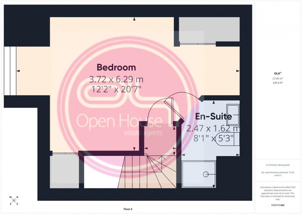 Floorplan for Furnace Lane, Castle Gresley, Swadlincote