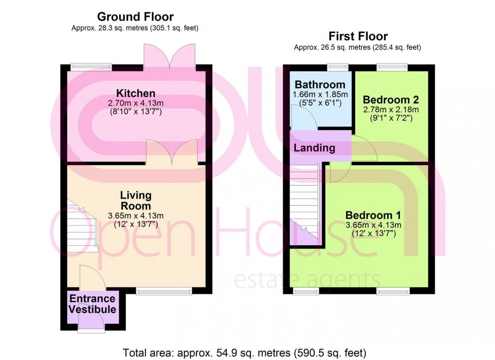 Floorplan for Freshfield Avenue, Bolton