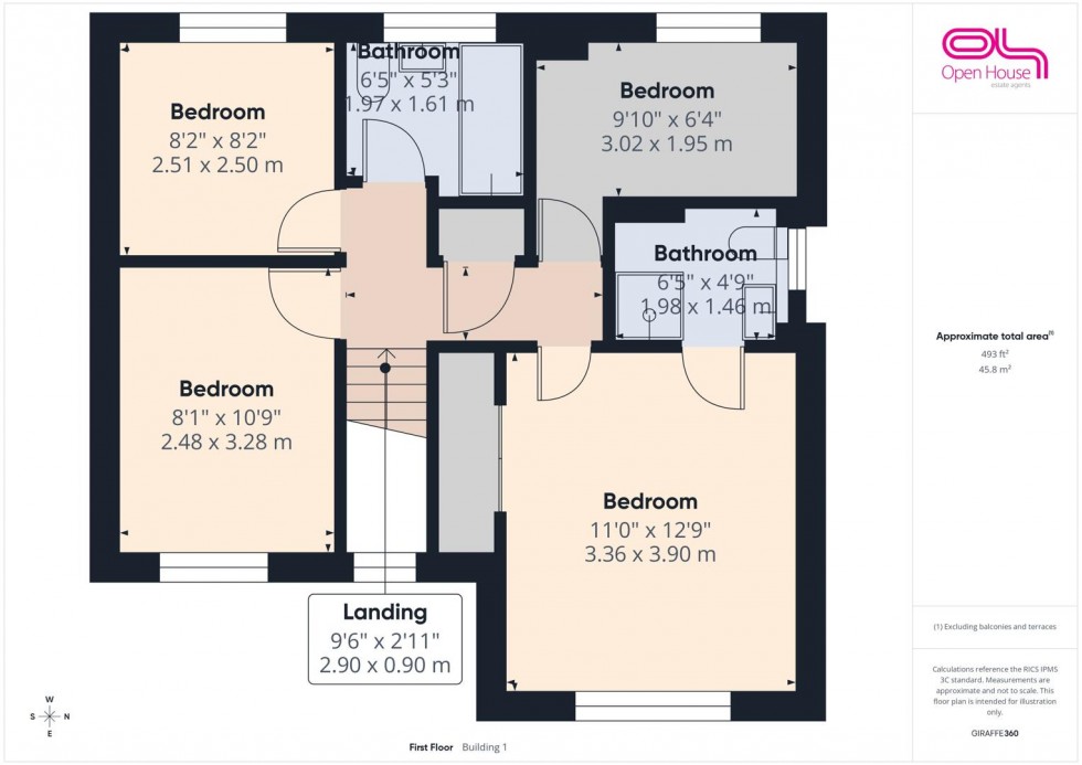 Floorplan for Woodpecker Way, Cannock