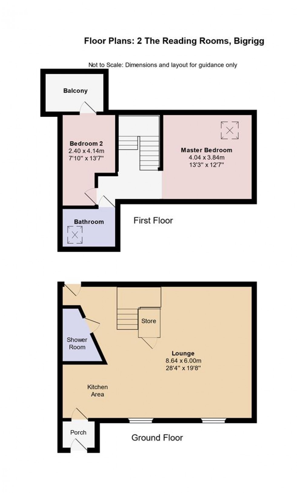 Floorplan for Springfield Road, Bigrigg, Egremont