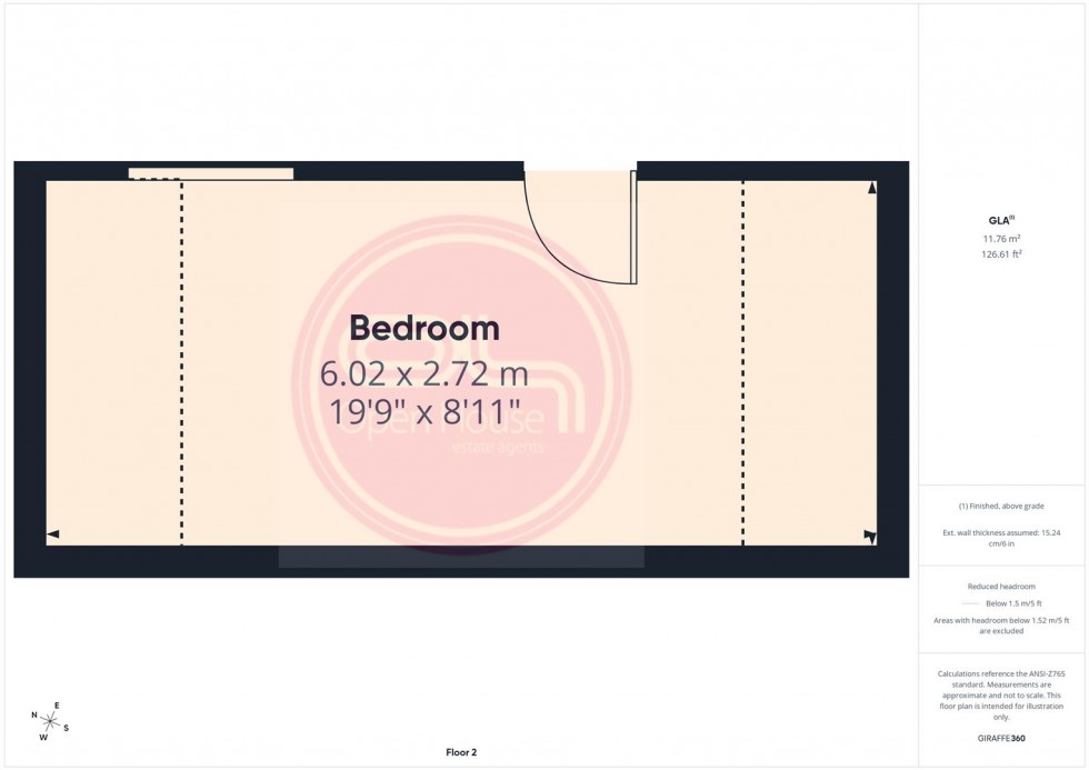 Floorplan for Attlee Avenue, Anslow, Burton-On-Trent