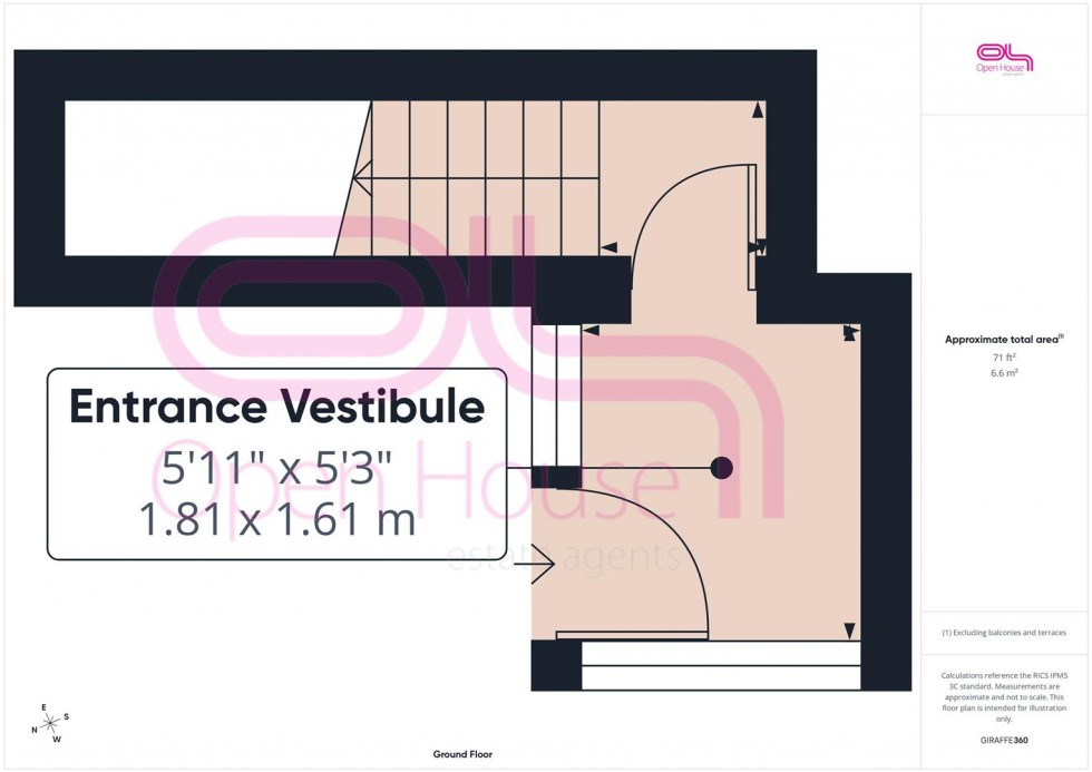 Floorplan for South Coast Road, Peacehaven