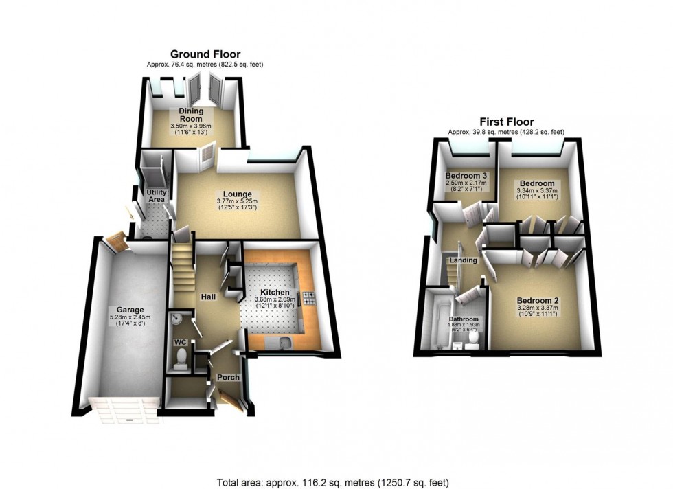 Floorplan for Vancouver Road, Worthing