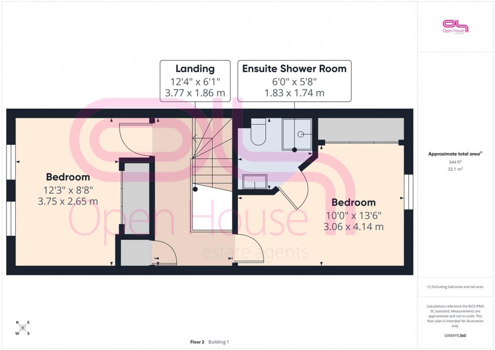 Floorplan for Seaview Avenue, Peacehaven