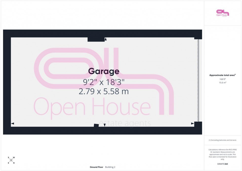 Floorplan for Seaview Avenue, Peacehaven