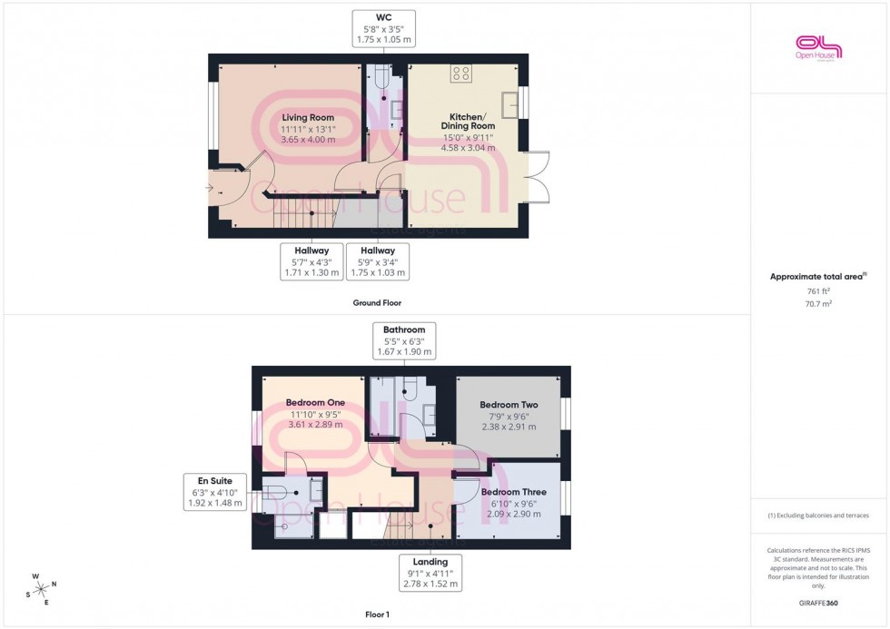 Floorplan for Robin Lane, Peacehaven