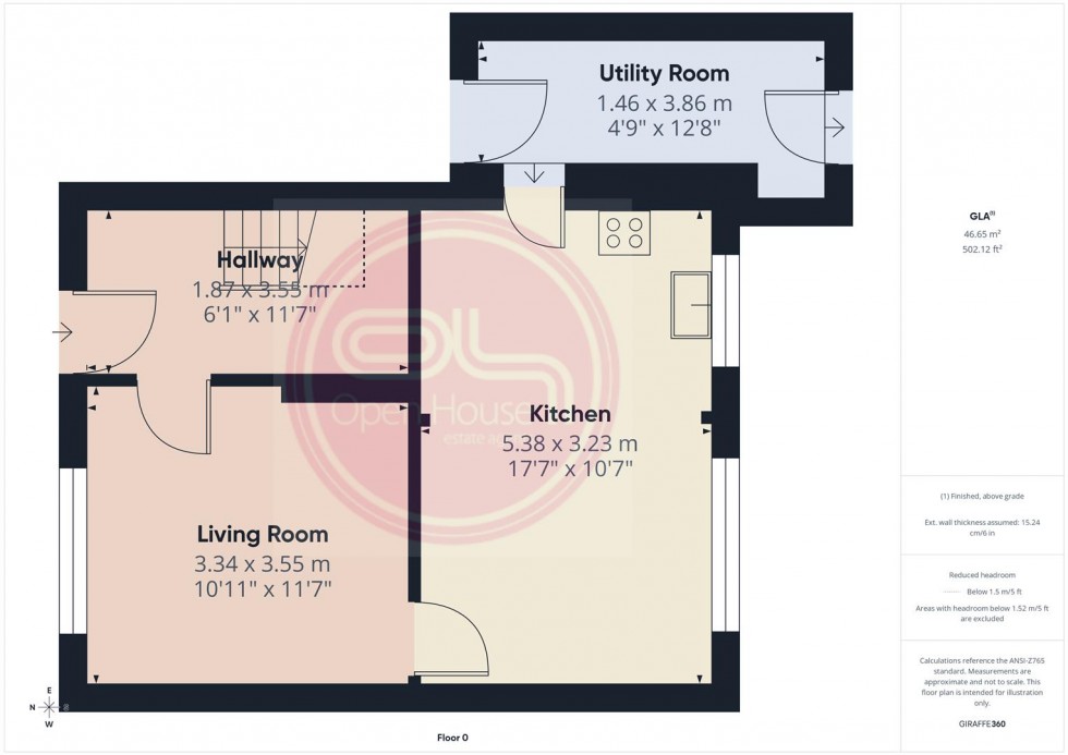 Floorplan for Hawfield Lane, Burton-On-Trent
