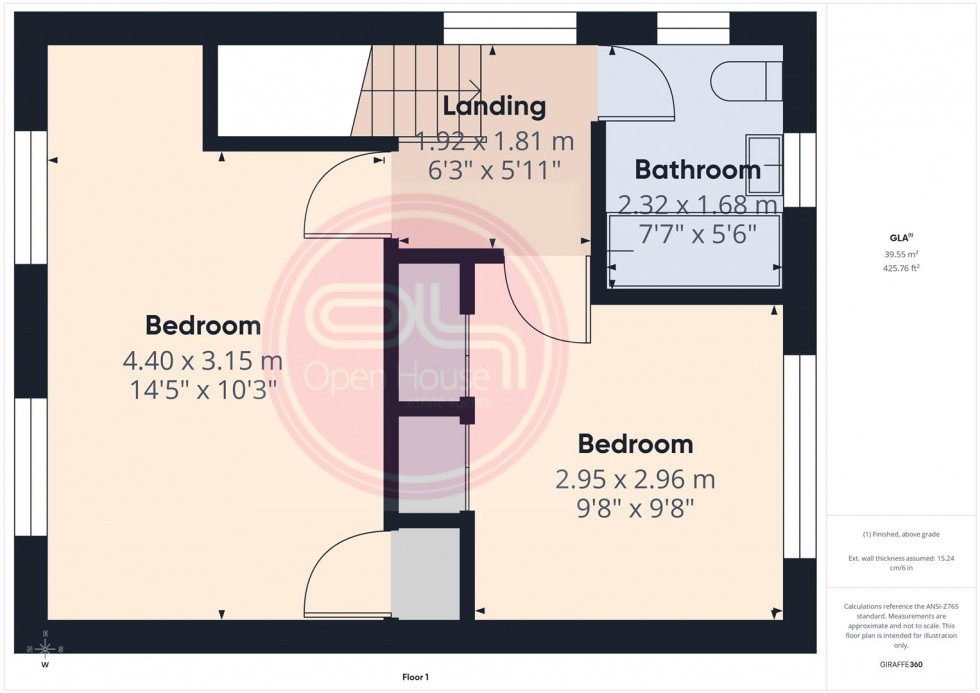 Floorplan for Hawfield Lane, Burton-On-Trent