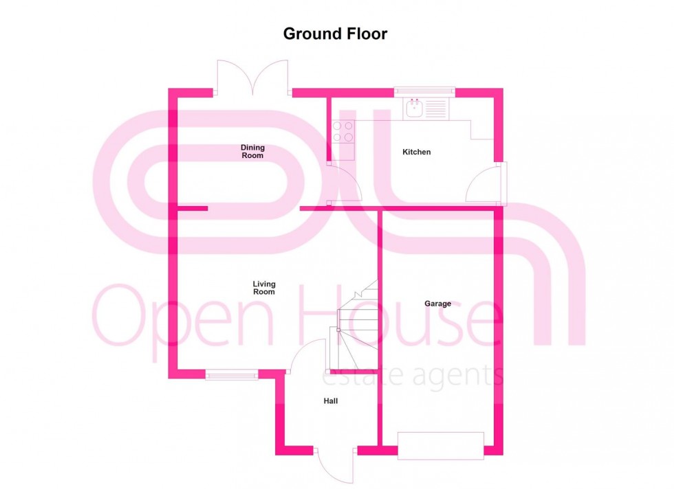 Floorplan for Roman Way, Whitchurch