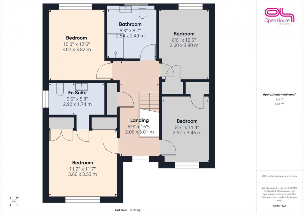 Floorplan for Grange Court, Hixon, Stafford