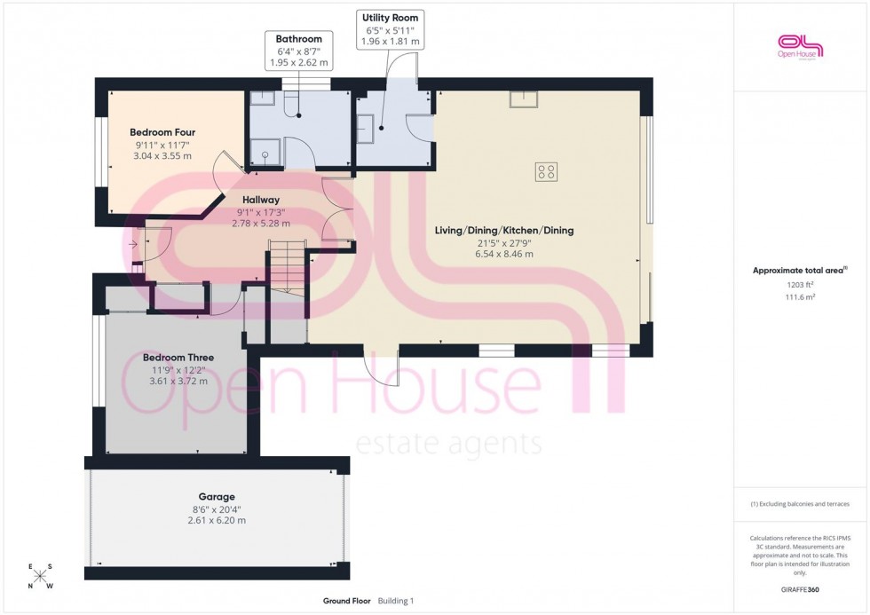 Floorplan for York Road, Peacehaven