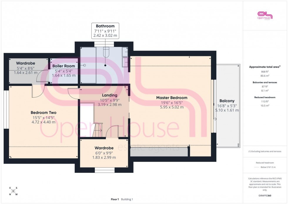 Floorplan for York Road, Peacehaven