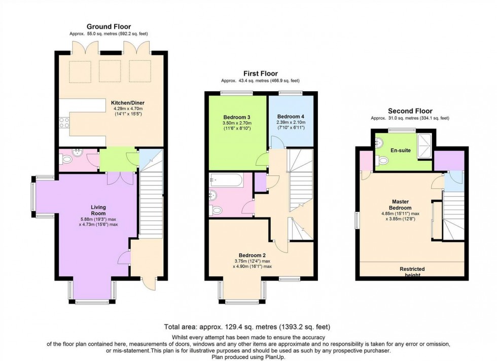 Floorplan for Oxford Road,,Horsham
