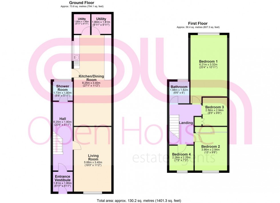Floorplan for Ramwell Gardens, Bolton