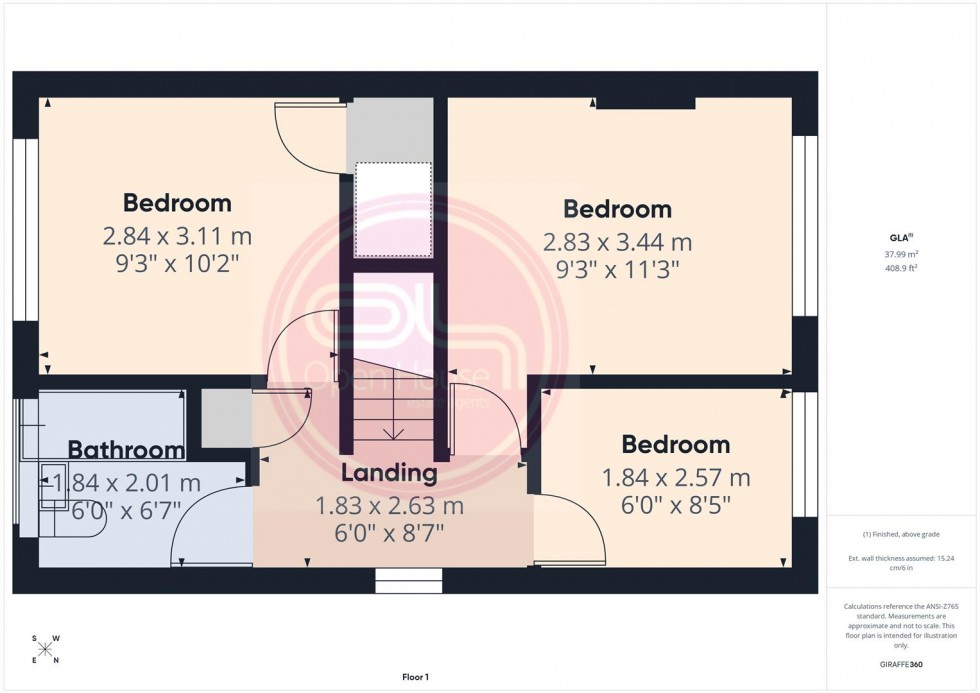 Floorplan for Grange Street, Burton-On-Trent