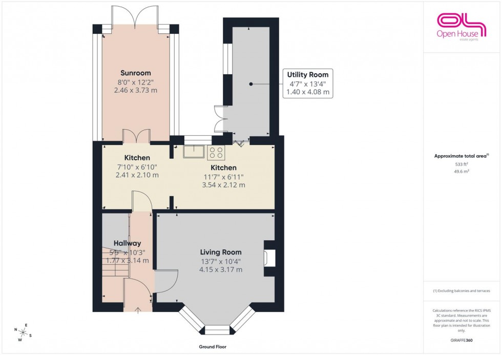 Floorplan for John Amery Drive, Stafford