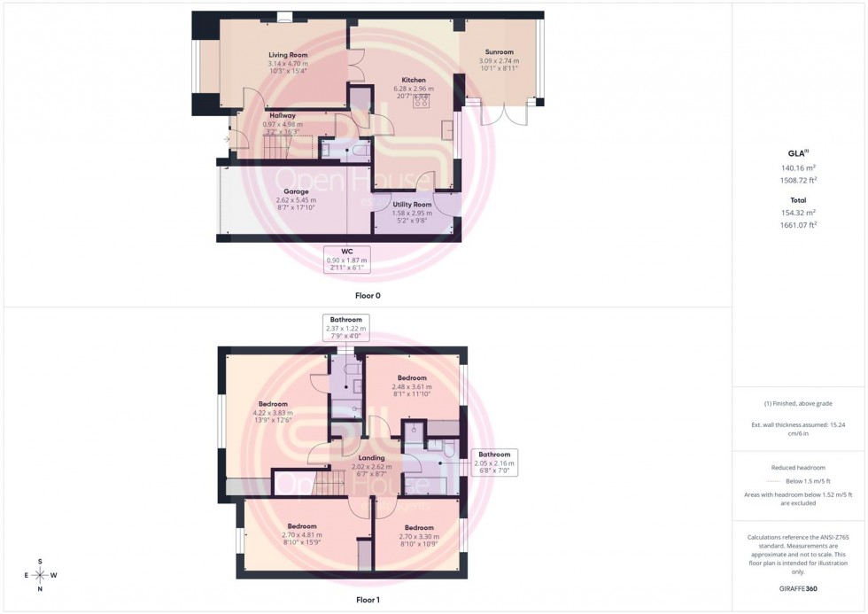 Floorplan for Queen Victoria Drive, Swadlincote