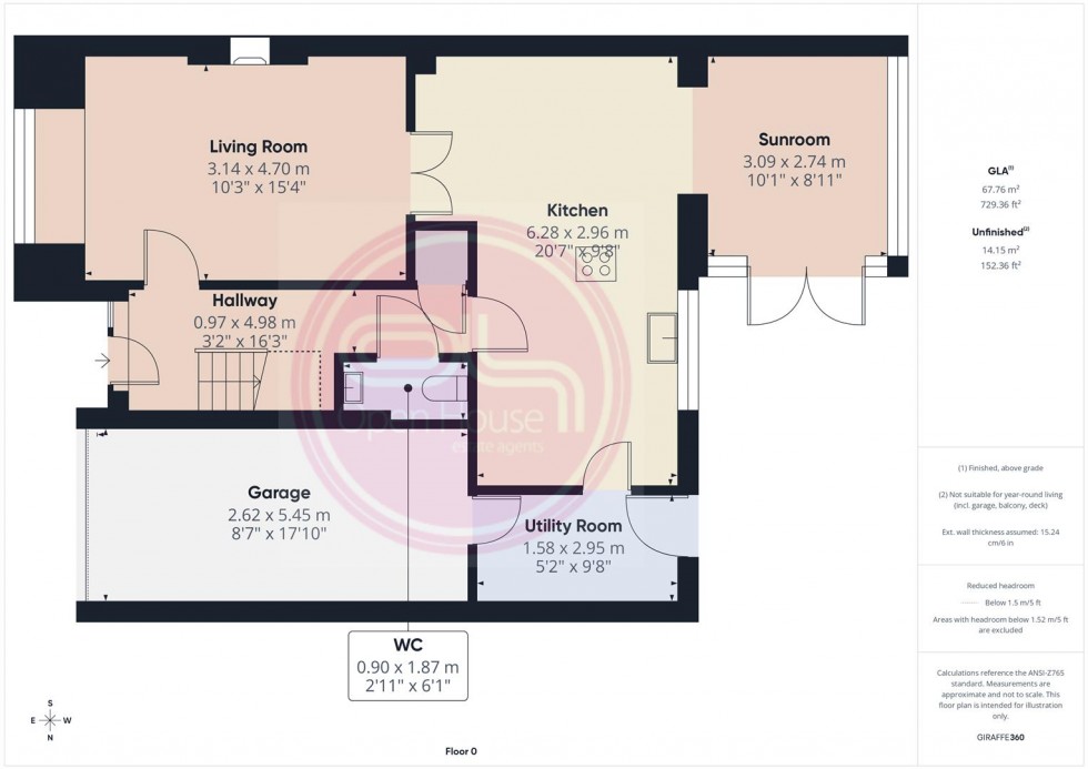 Floorplan for Queen Victoria Drive, Swadlincote