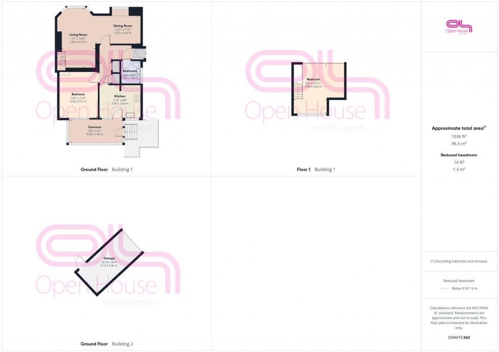 Floorplan for Highview Road, Telscombe Cliffs, Peacehaven