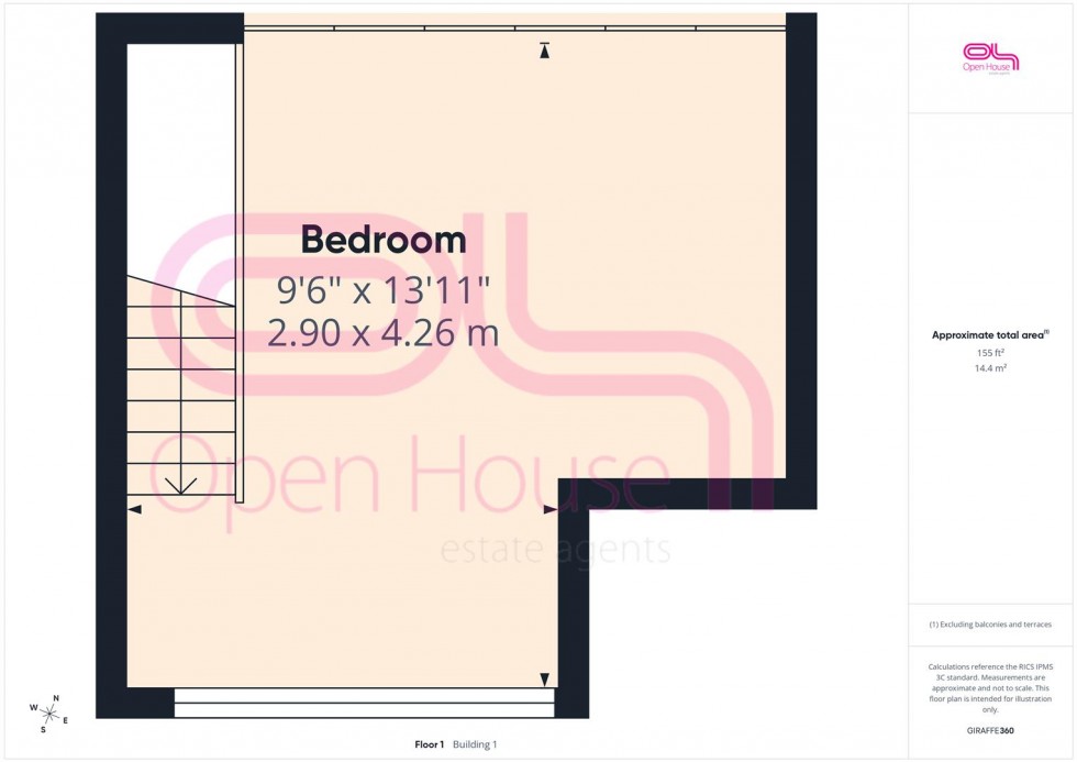 Floorplan for Highview Road, Telscombe Cliffs, Peacehaven